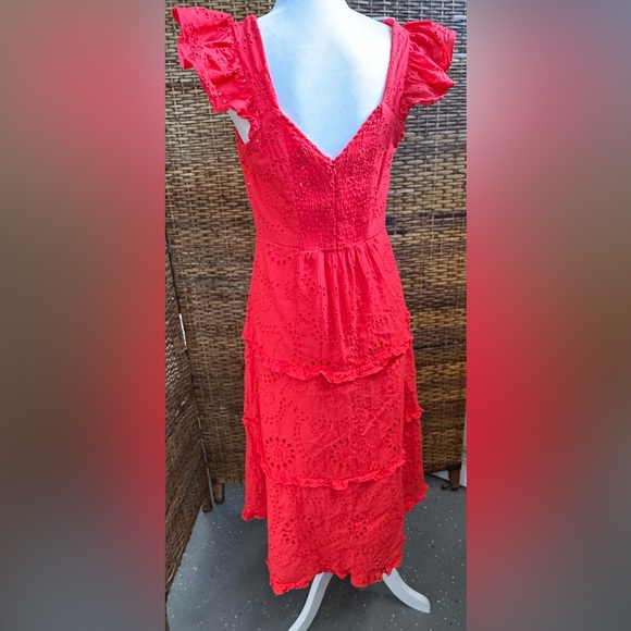 Anne Klein Eyelet Dress (10) - Picture 5 of 7